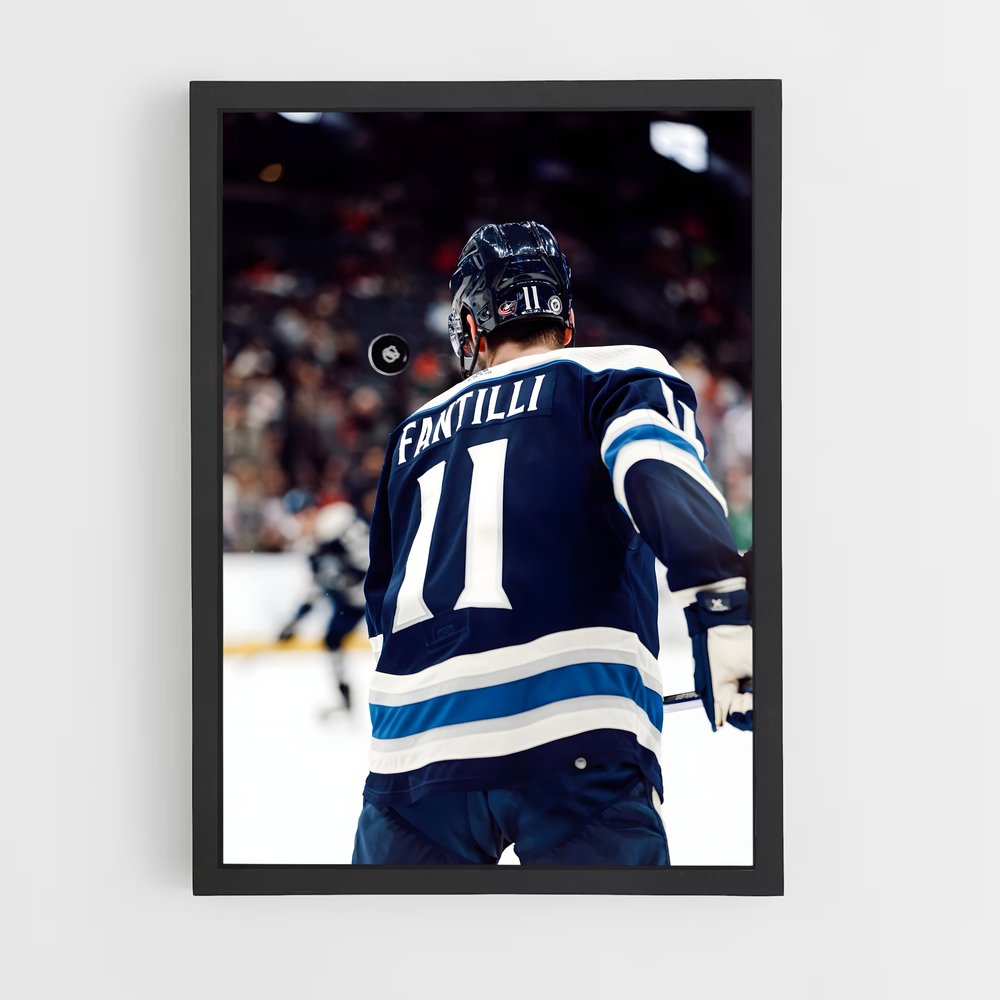 Poster L'Esprit des Jackets – affiche Hockey sur glace (vue 2)